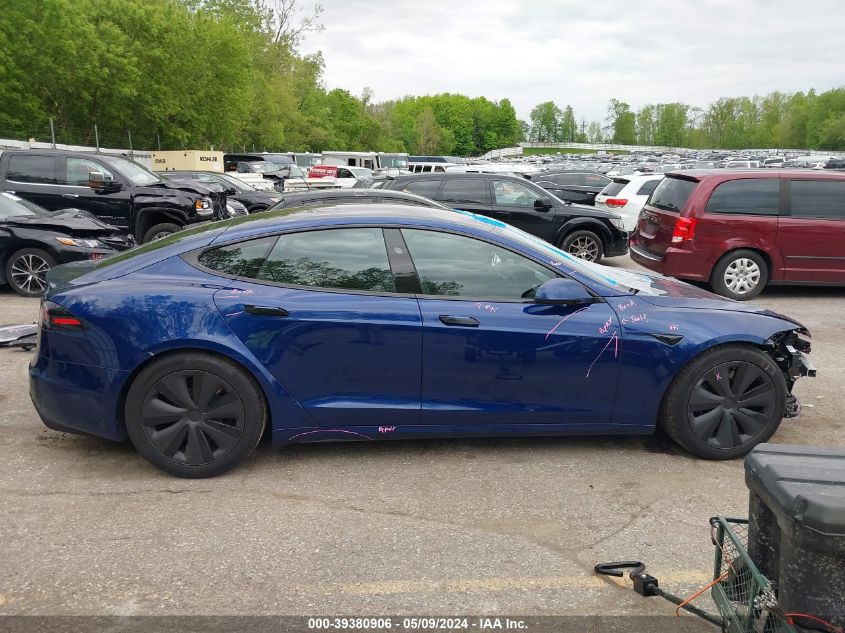 2024 Tesla Model S Long Range VIN: 5YJSA1E53RF534012 Lot: 39380906