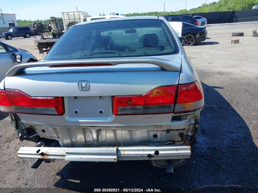 2001 Honda Accord 3.0 Ex VIN: 1HGCG16521A803200 Lot: 39380921