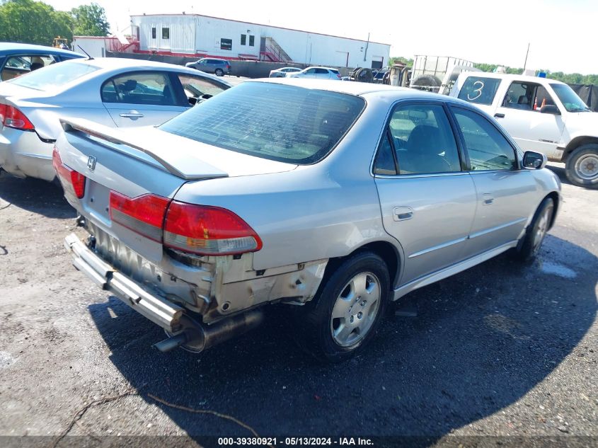 2001 Honda Accord 3.0 Ex VIN: 1HGCG16521A803200 Lot: 39380921