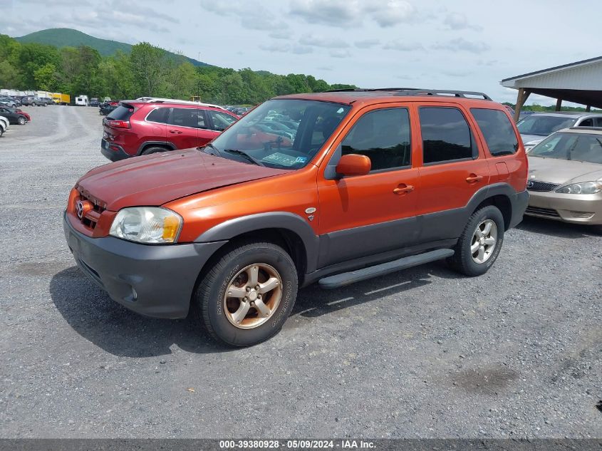 2005 Mazda Tribute S VIN: 4F2YZ941X5KM29898 Lot: 39380928