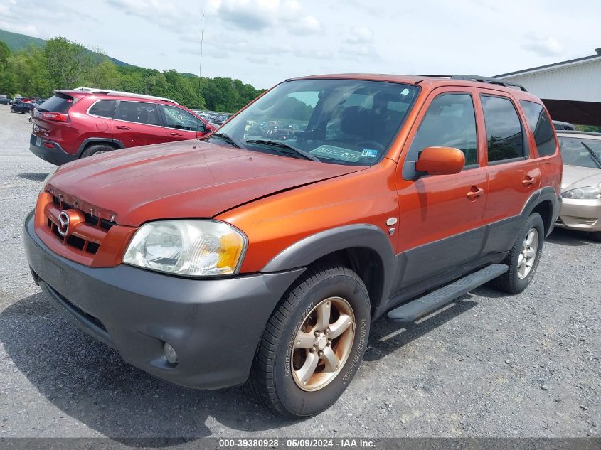 2005 Mazda Tribute S VIN: 4F2YZ941X5KM29898 Lot: 39380928