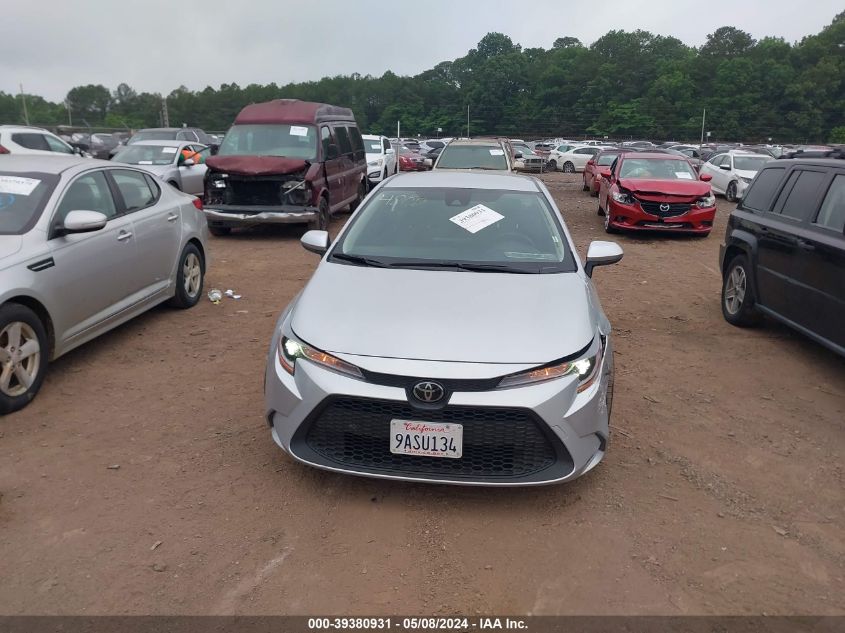 2022 Toyota Corolla Le VIN: JTDEPMAE2N3017990 Lot: 39380931