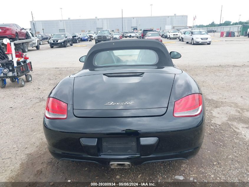 2011 Porsche Boxster VIN: WP0CA2A86BS710098 Lot: 39380934