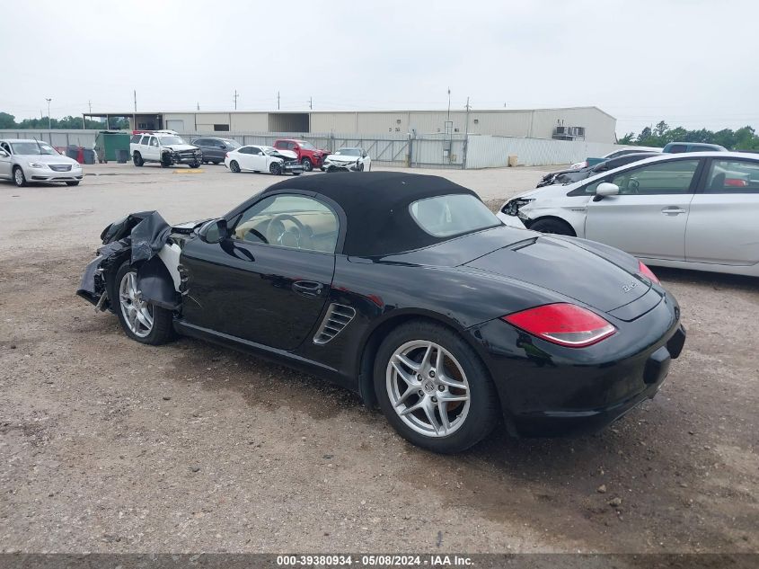 2011 Porsche Boxster VIN: WP0CA2A86BS710098 Lot: 39380934