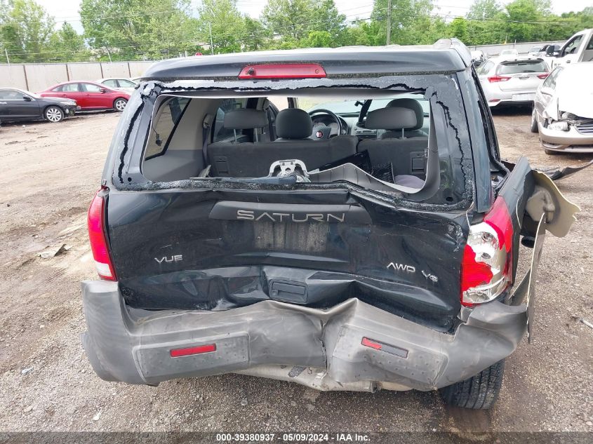 2005 Saturn Vue V6 VIN: 5GZCZ63475S843059 Lot: 39380937