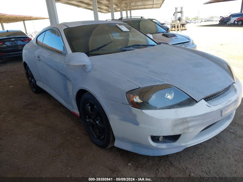 2006 Hyundai Tiburon Gs VIN: KMHHM65D16U191933 Lot: 39380941