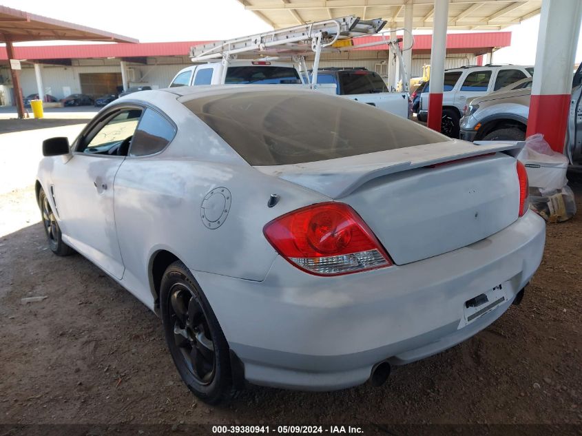 2006 Hyundai Tiburon Gs VIN: KMHHM65D16U191933 Lot: 39380941