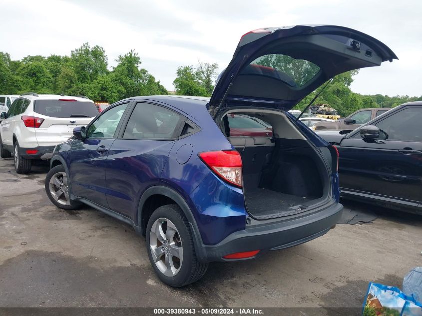 2016 Honda Hr-V Ex VIN: 3CZRU6H51GM769297 Lot: 39380943