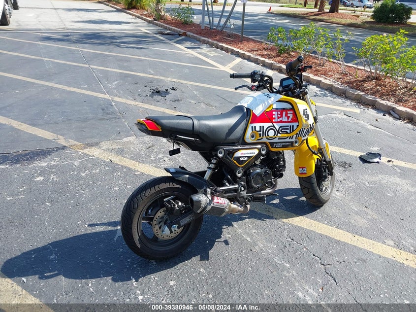 VIN MLHJC9213N5004735 2022 HONDA GROM 125
