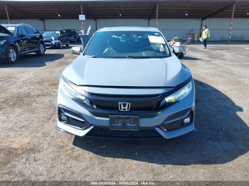 2020 Honda Civic Sport Touring VIN: SHHFK7H99LU404015 Lot: 39380954