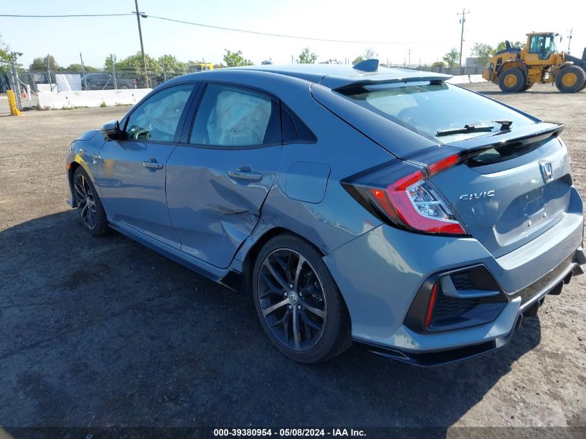 2020 Honda Civic Sport Touring VIN: SHHFK7H99LU404015 Lot: 39380954