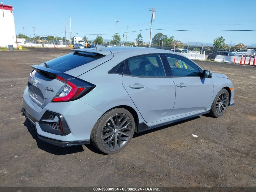 2020 Honda Civic Sport Touring VIN: SHHFK7H99LU404015 Lot: 39380954