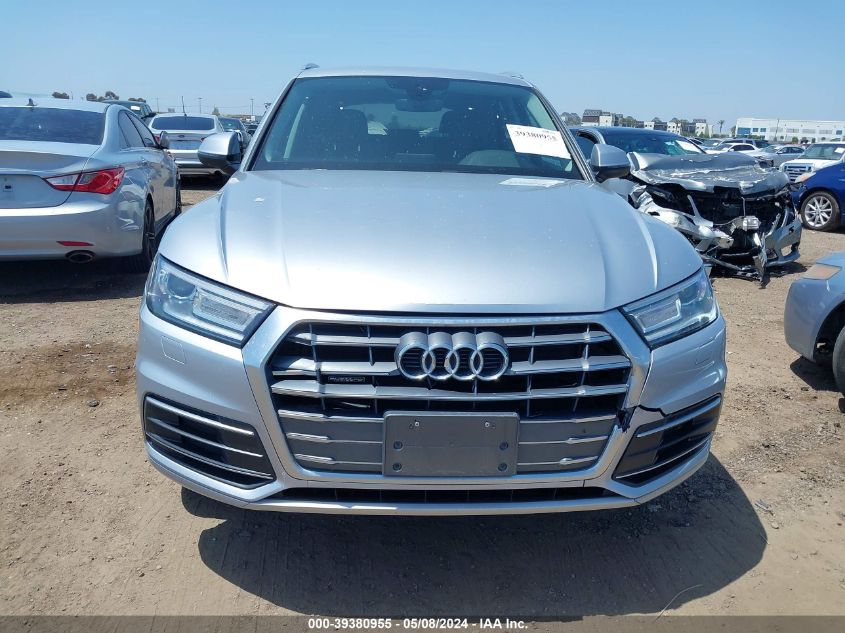 2018 Audi Q5 2.0T Premium/2.0T Tech Premium VIN: WA1ANAFY0J2119658 Lot: 39380955