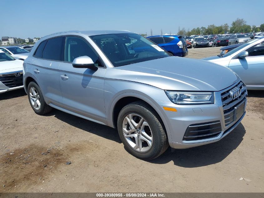 2018 Audi Q5 2.0T Premium/2.0T Tech Premium VIN: WA1ANAFY0J2119658 Lot: 39380955