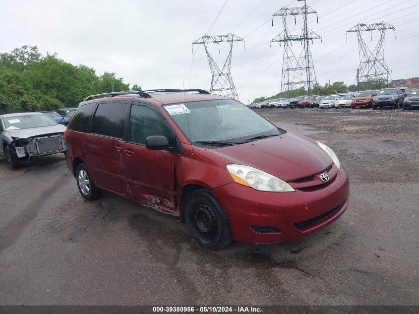 2009 Toyota Sienna Le VIN: 5TDZK23C99S244324 Lot: 39380956