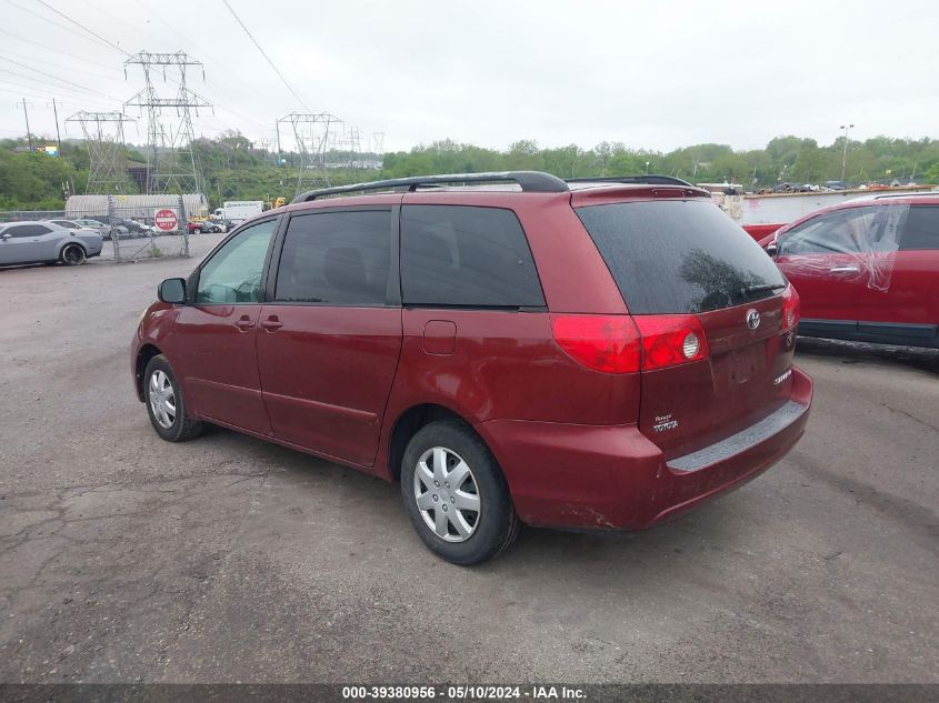 2009 Toyota Sienna Le VIN: 5TDZK23C99S244324 Lot: 39380956