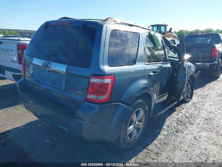 2012 Ford Escape Limited VIN: 1FMCU9EG3CKB51544 Lot: 39380965