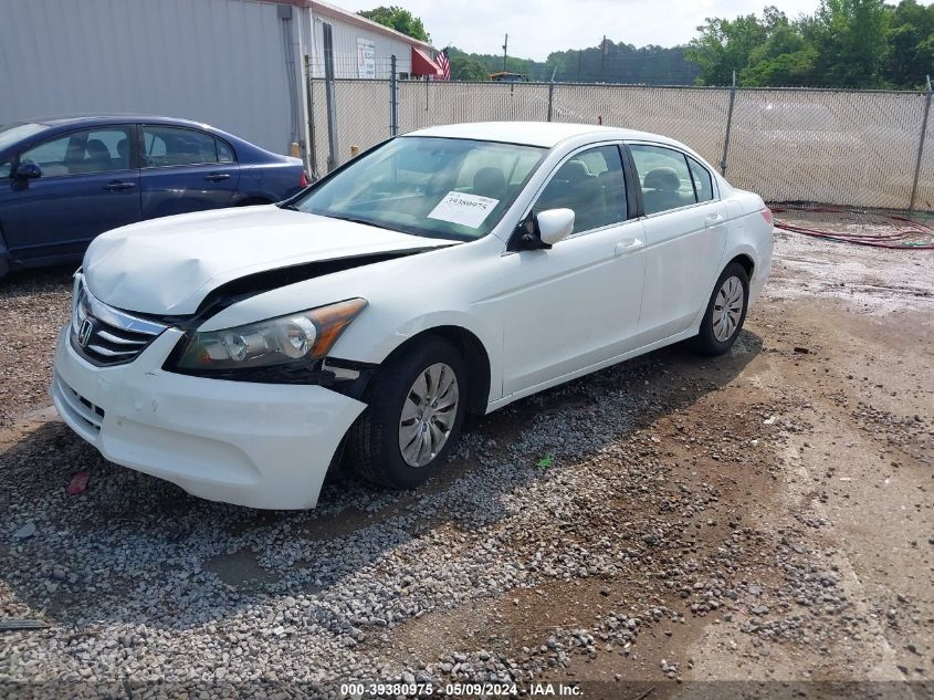 2012 Honda Accord 2.4 Lx VIN: 1HGCP2F3XCA067548 Lot: 39380975