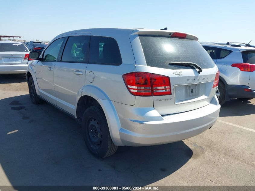 2012 Dodge Journey Se/Avp VIN: 3C4PDCAB3CT290830 Lot: 39380983