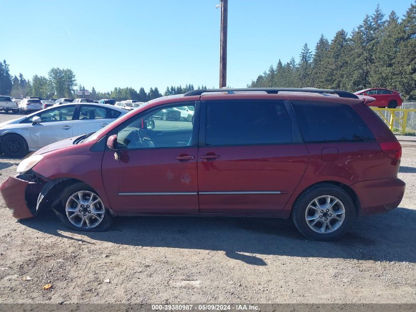 2005 Toyota Sienna Xle Limited VIN: 5TDBA22CX5S031530 Lot: 39380987