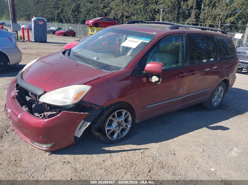 2005 Toyota Sienna Xle Limited VIN: 5TDBA22CX5S031530 Lot: 39380987