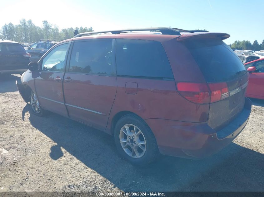 2005 Toyota Sienna Xle Limited VIN: 5TDBA22CX5S031530 Lot: 39380987