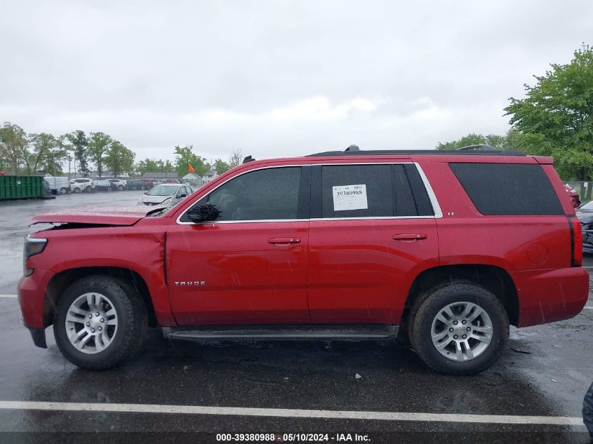 2015 Chevrolet Tahoe Lt VIN: 1GNSKBKC6FR159915 Lot: 39380988