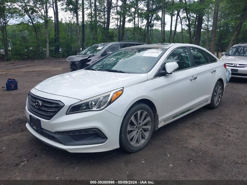 2016 Hyundai Sonata Sport VIN: 5NPE34AF2GH306783 Lot: 39380998