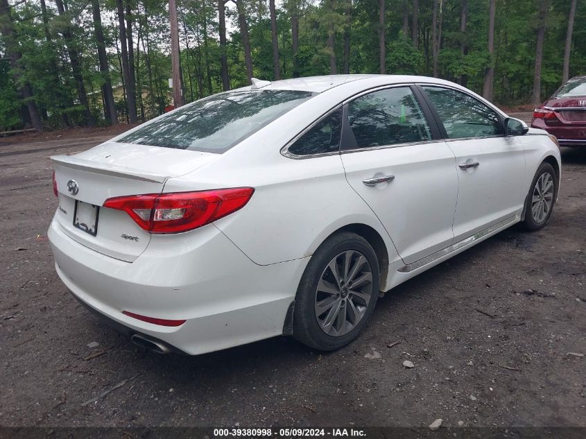 2016 Hyundai Sonata Sport VIN: 5NPE34AF2GH306783 Lot: 39380998