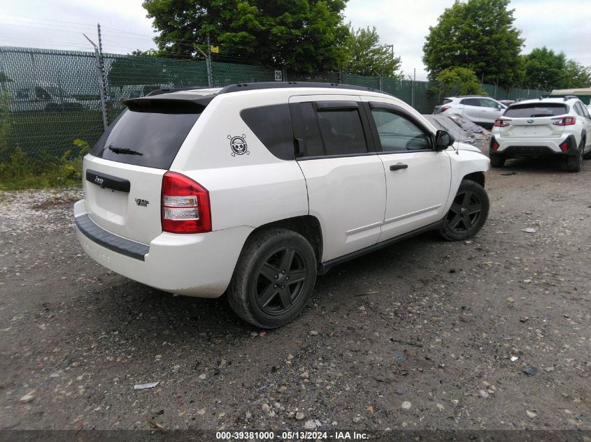 2009 Jeep Compass Sport VIN: 1J4FF47B39D177424 Lot: 39381000