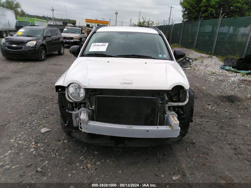 2009 Jeep Compass Sport VIN: 1J4FF47B39D177424 Lot: 39381000