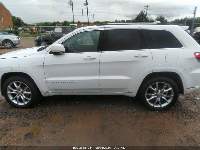2016 Jeep Grand Cherokee Summit VIN: 1C4RJFJG6GC337431 Lot: 39381011