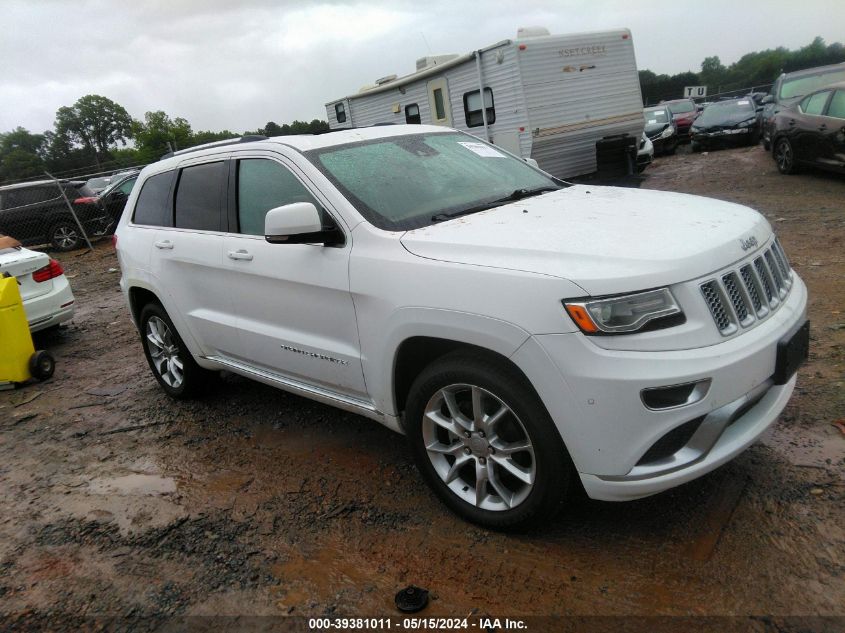 2016 Jeep Grand Cherokee Summit VIN: 1C4RJFJG6GC337431 Lot: 39381011