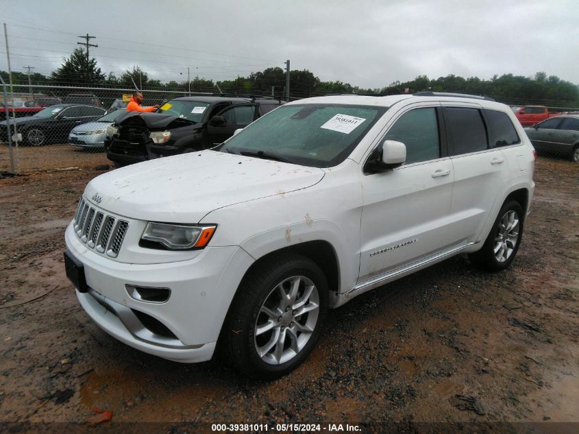 2016 Jeep Grand Cherokee Summit VIN: 1C4RJFJG6GC337431 Lot: 39381011