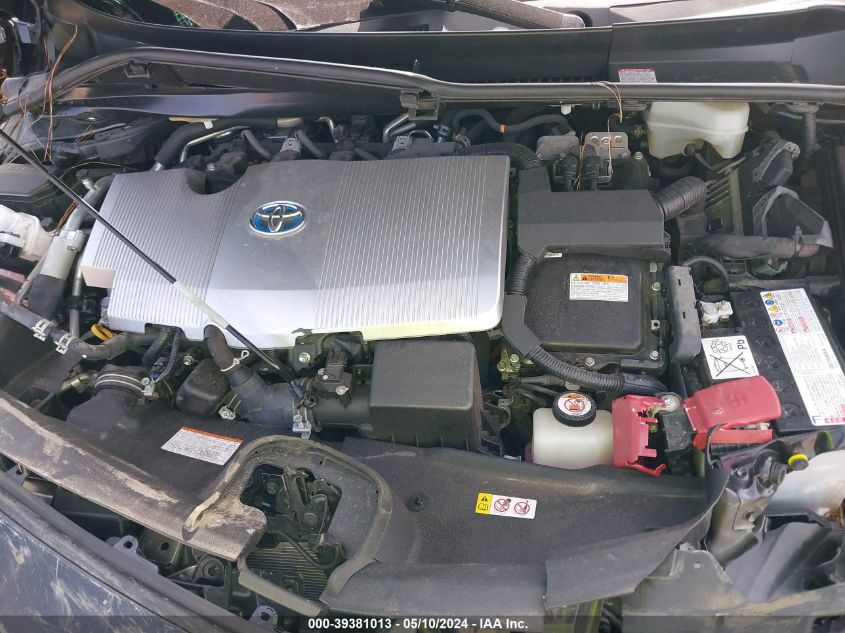 2021 Toyota Prius Prime Le VIN: JTDKAMFP1M3166825 Lot: 39381013