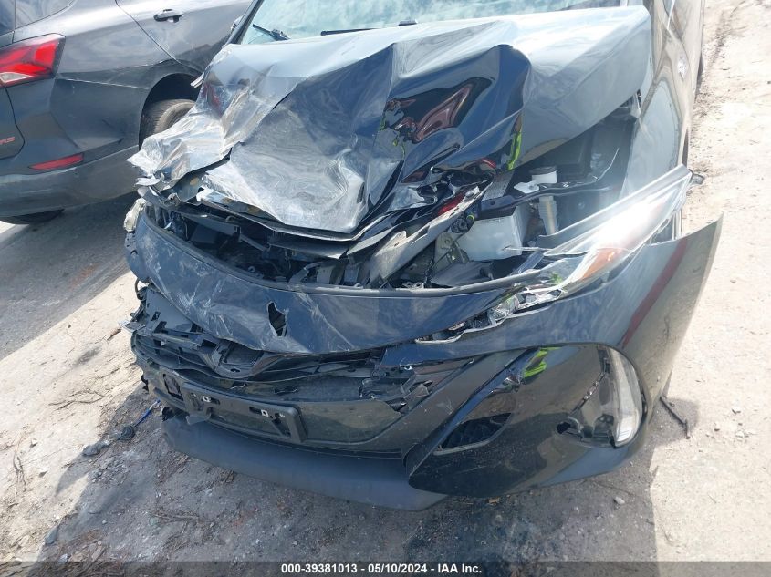 2021 Toyota Prius Prime Le VIN: JTDKAMFP1M3166825 Lot: 39381013