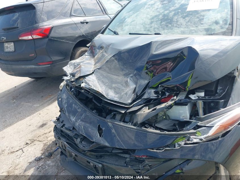 2021 Toyota Prius Prime Le VIN: JTDKAMFP1M3166825 Lot: 39381013