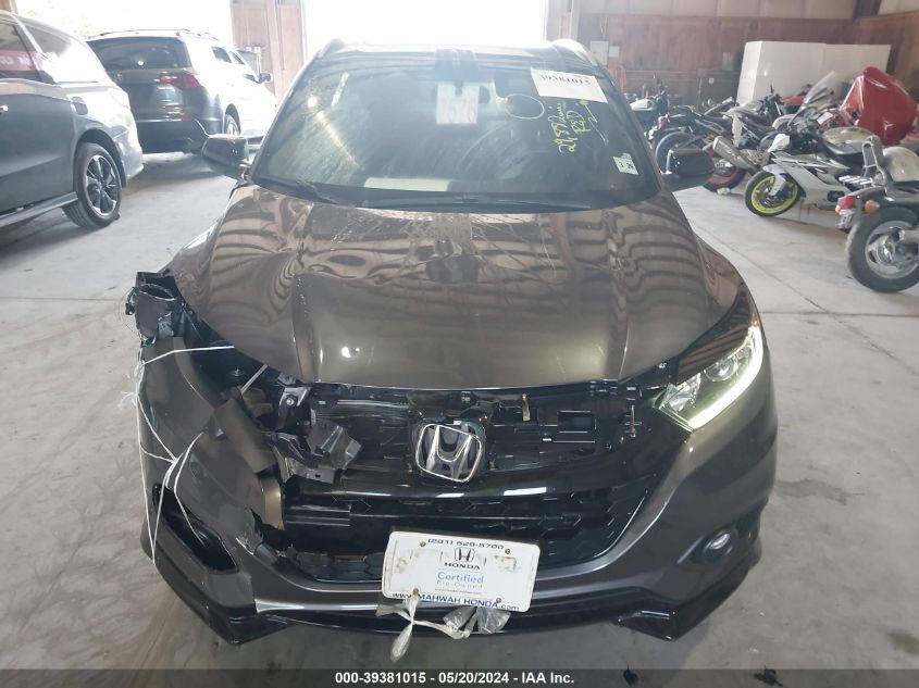 2021 Honda Hr-V Awd Sport VIN: 3CZRU6H13MM714858 Lot: 39381015