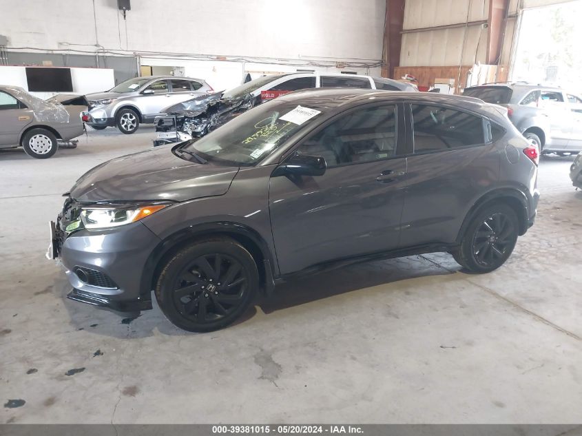 2021 Honda Hr-V Awd Sport VIN: 3CZRU6H13MM714858 Lot: 39381015