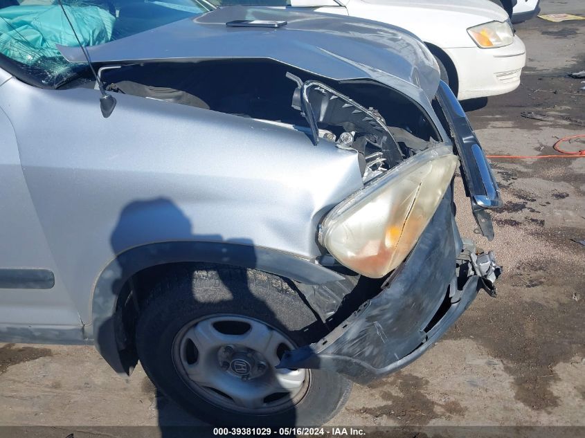 2004 Honda Cr-V Lx VIN: SHSRD68404U201998 Lot: 39381029