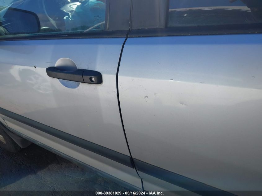 2004 Honda Cr-V Lx VIN: SHSRD68404U201998 Lot: 39381029