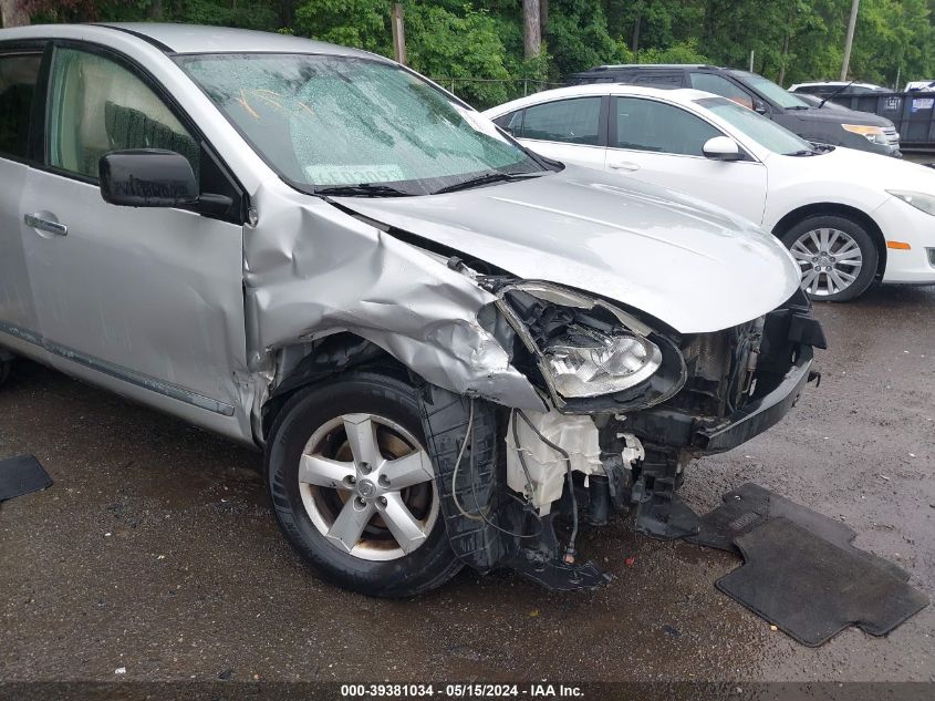 2012 Nissan Rogue S VIN: JN8AS5MT6CW265494 Lot: 39381034