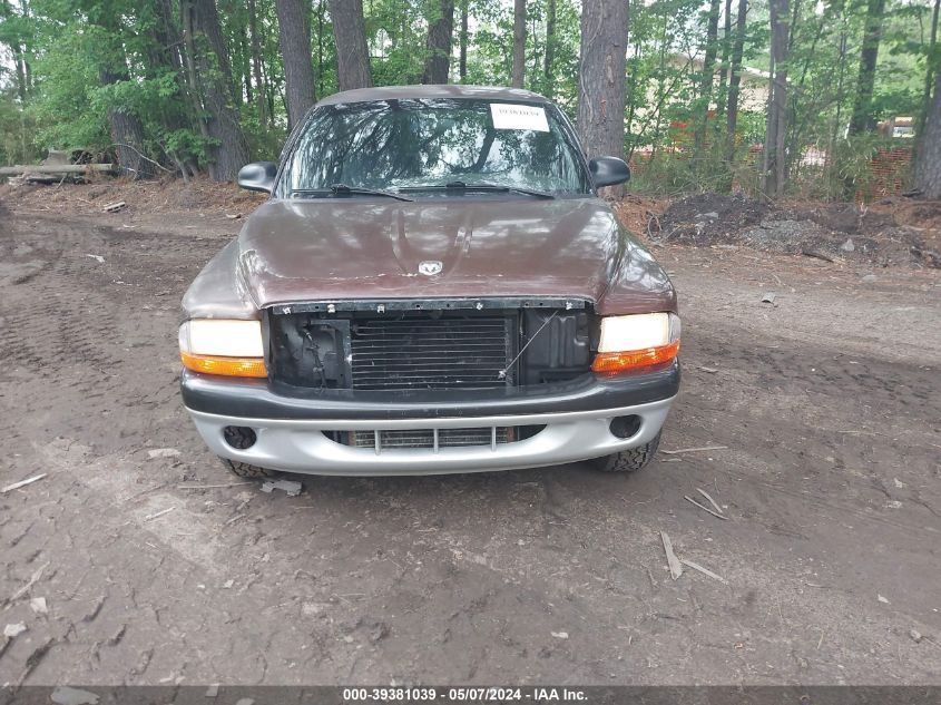 1997 Dodge Dakota Slt/Sport VIN: 1B7GL23X2VS268442 Lot: 39381039