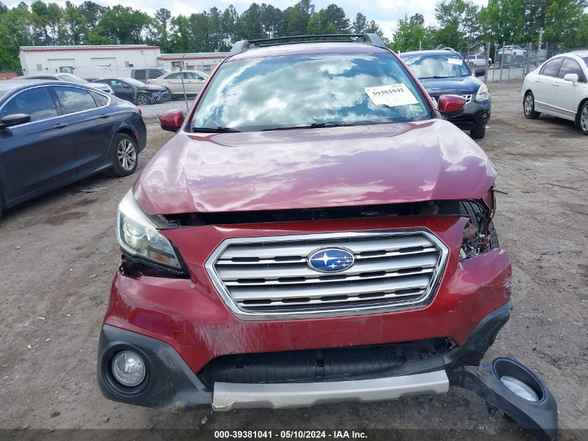 2017 Subaru Outback 2.5I Limited VIN: 4S4BSANC0H3219056 Lot: 39381041