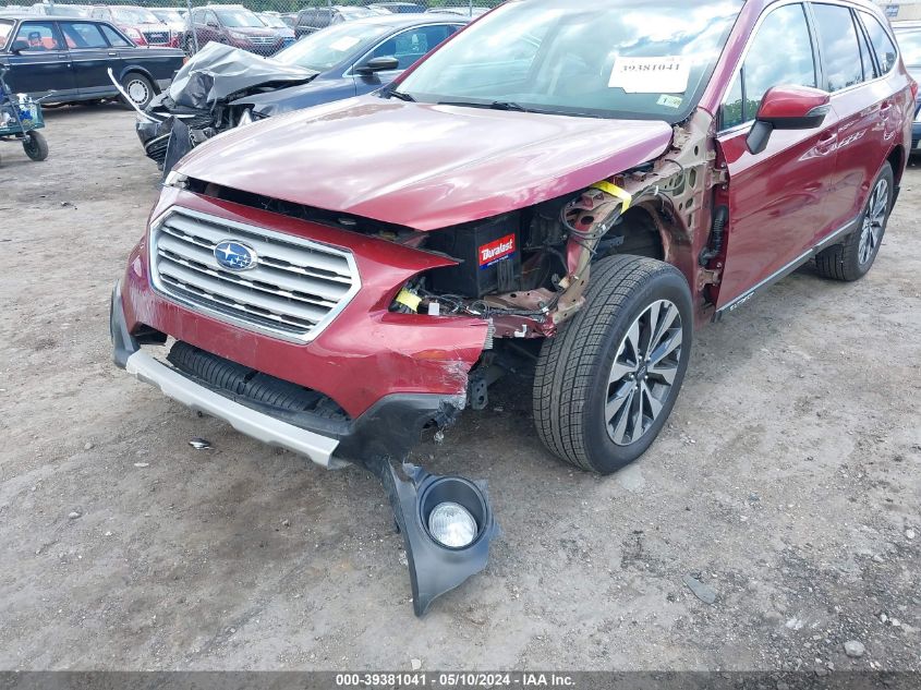 2017 Subaru Outback 2.5I Limited VIN: 4S4BSANC0H3219056 Lot: 39381041