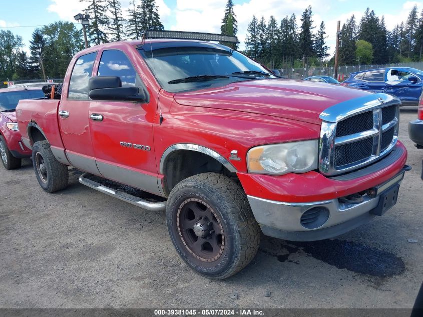 2004 Dodge Ram 2500 Slt/Laramie VIN: 3D7KU28C84G253422 Lot: 39381045