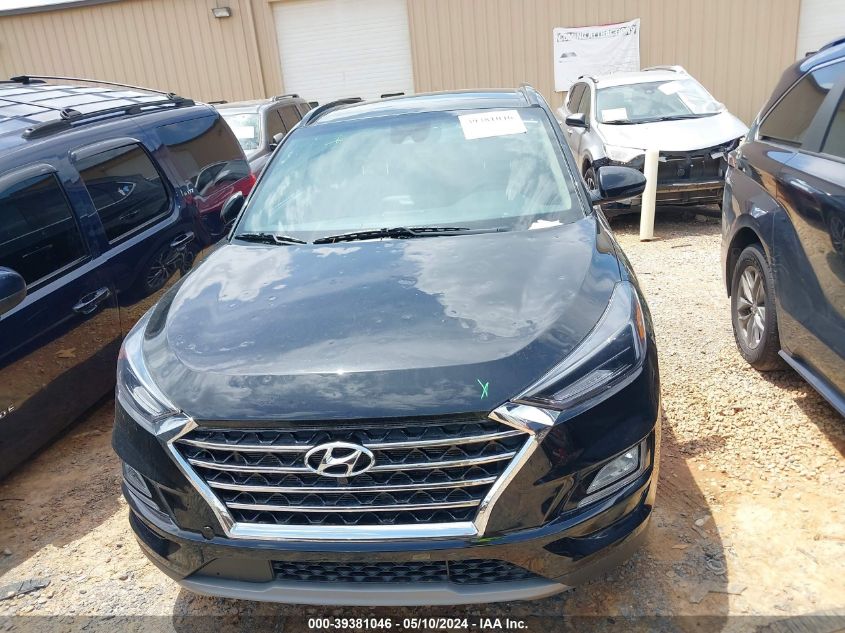 2021 Hyundai Tucson Ultimate VIN: KM8J33AL6MU400029 Lot: 39381046