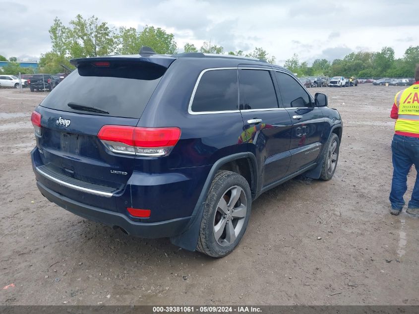 2014 Jeep Grand Cherokee Limited VIN: 1C4RJFBG0EC111980 Lot: 39381061