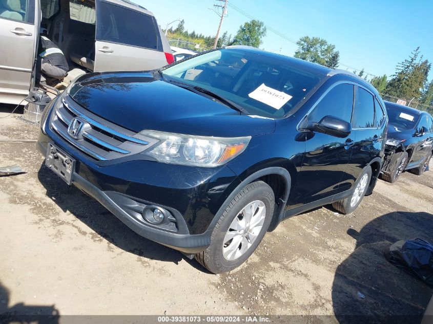 2013 Honda Cr-V Ex-L VIN: 2HKRM3H73DH505747 Lot: 39381073