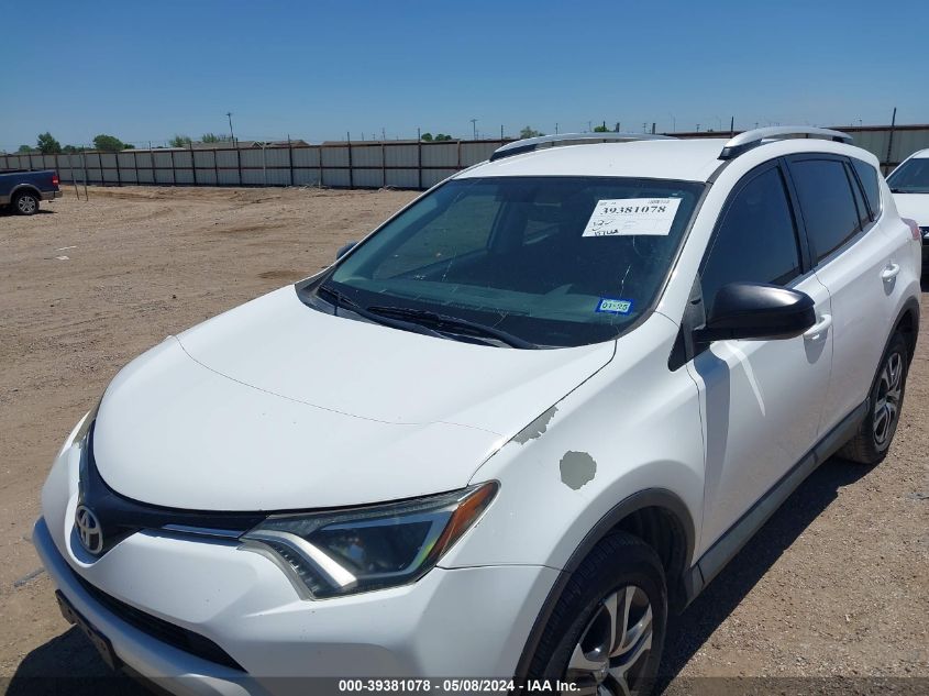 2016 Toyota Rav4 Le VIN: 2T3ZFREVXGW236840 Lot: 39381078